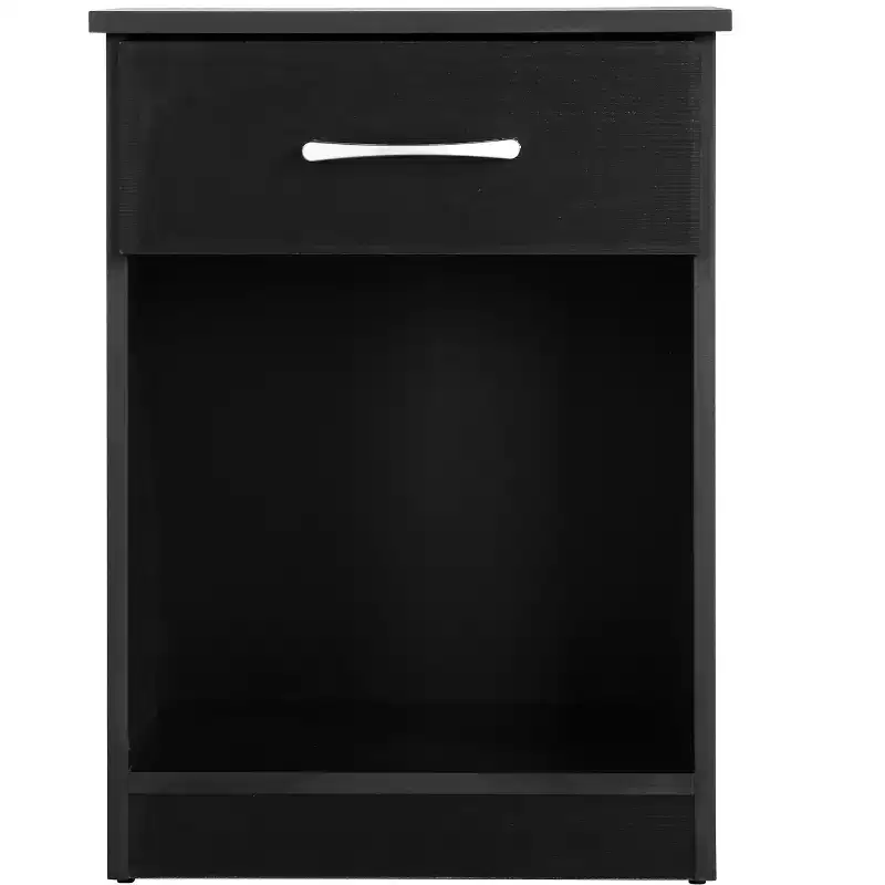 Passion Furniture Lindsey 1-Drawer Nightstand (24 in. H x 18 in. W x 16 in. D)