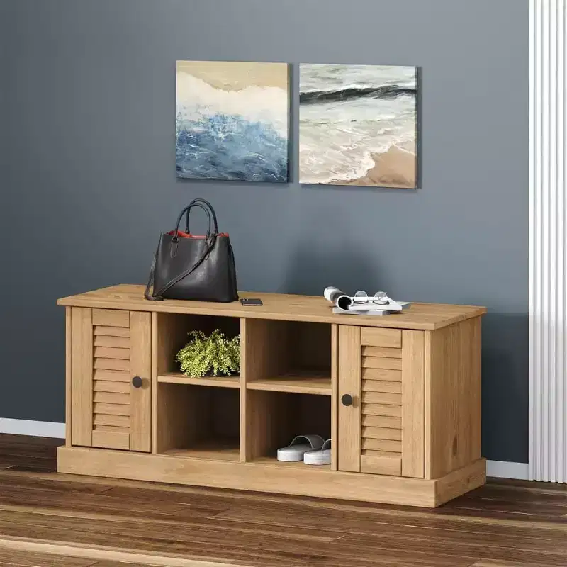 vidaXL Shoe Bench with Storage in Various Colors | VIGO Collection