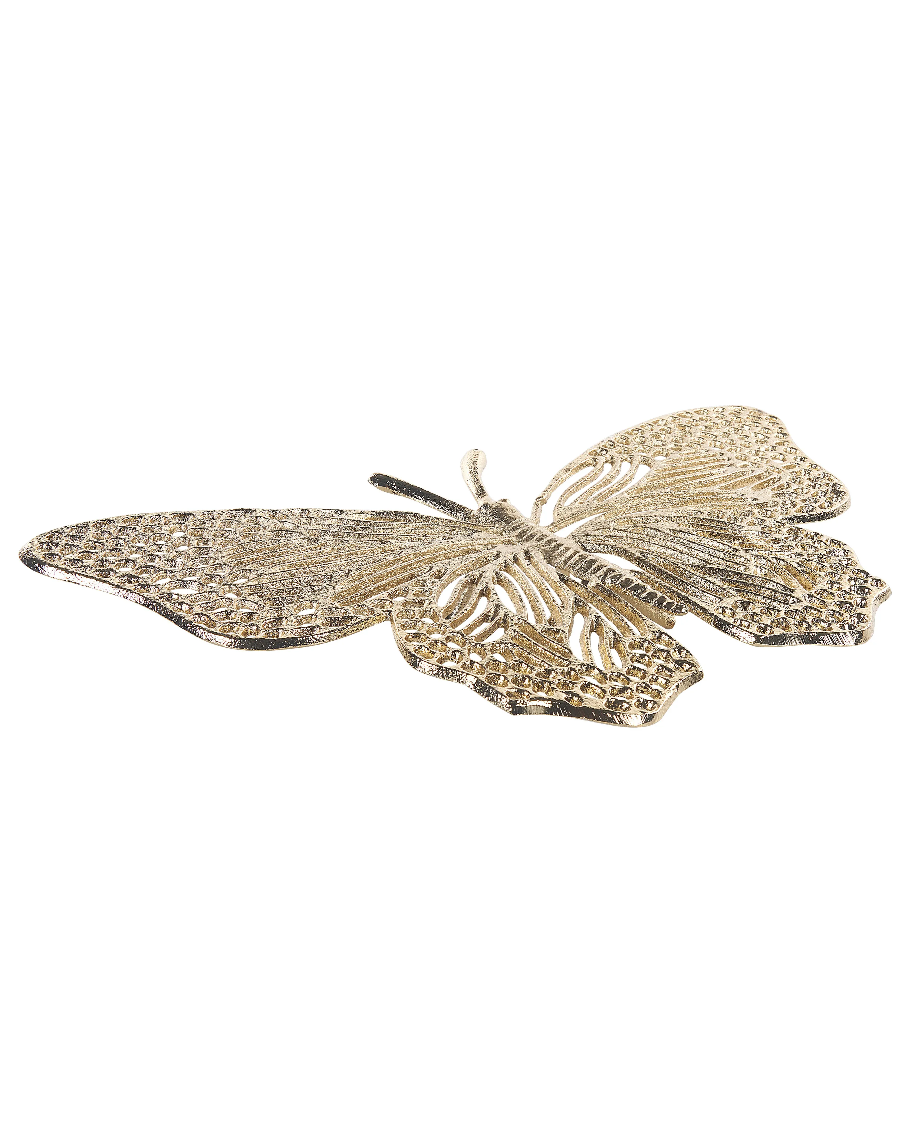 Accessorio decorativo Farfalla Metallo Oro