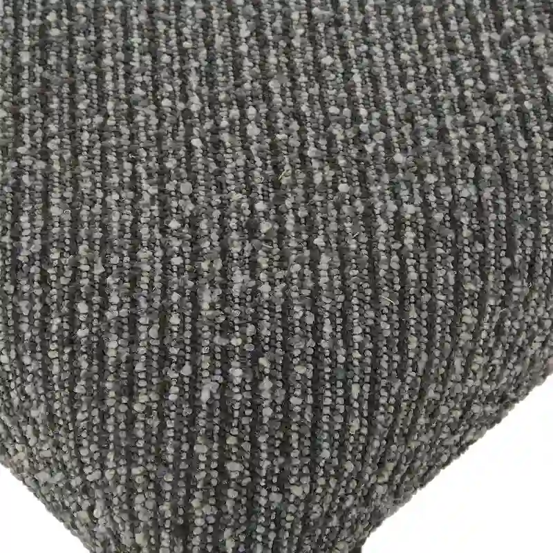 Uttermost Bowtie Charcoal Fabric Bench - 18 H X 72.5 W X 20 D