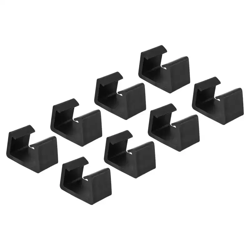 Wicker Fixed Connection Chair Fasteners Furniture Clips Black