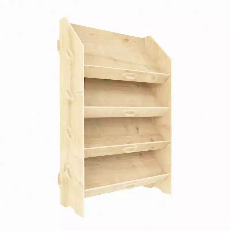 Decorotika,Aros Bookcase Sapphire Oak