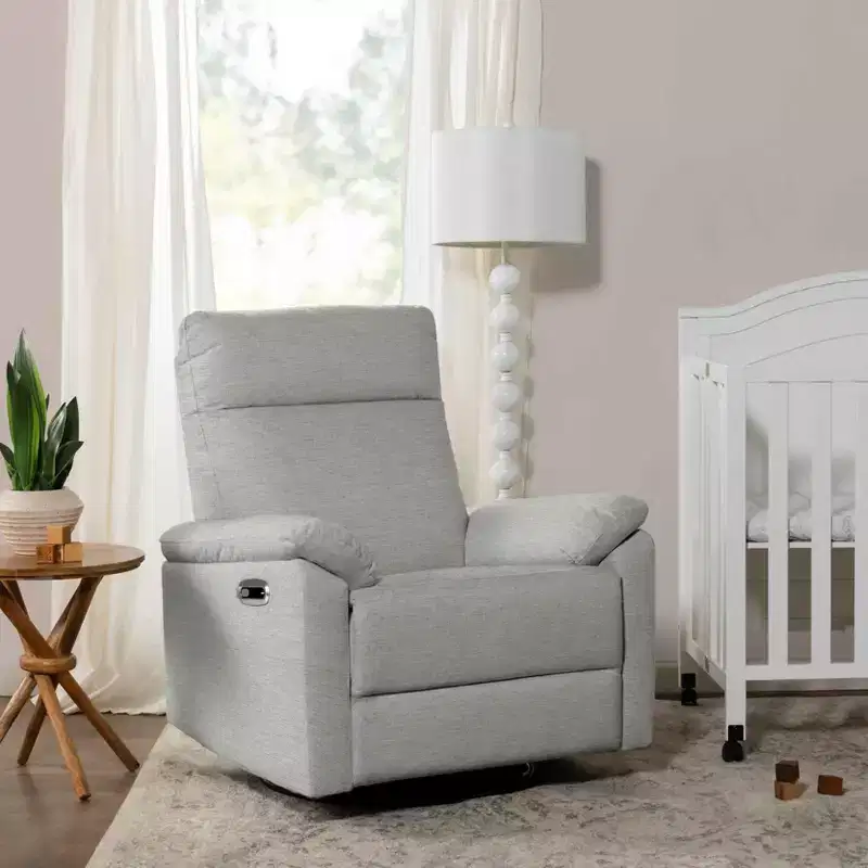 Electronic Recliner and Swivel Glider with USB Charging Port, GREENGUARD Gold Certified