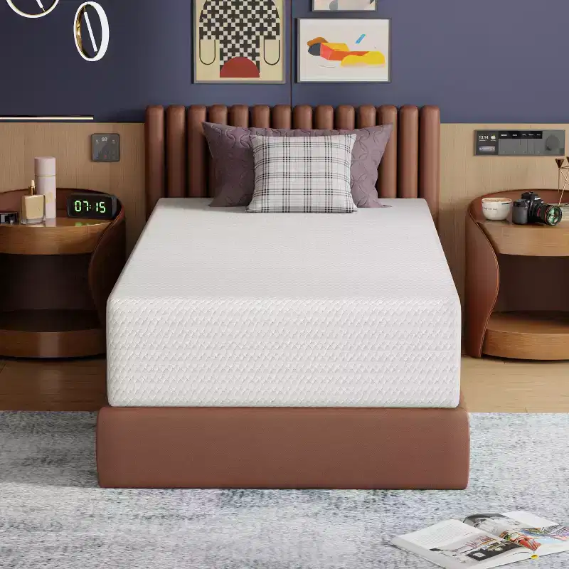 BestMassage 12 Inch Mattress Gel Memory Foam Mattress Medium Firmness Mattresses for Cool Sleep & Pressure Relief CertiPUR-US Certified