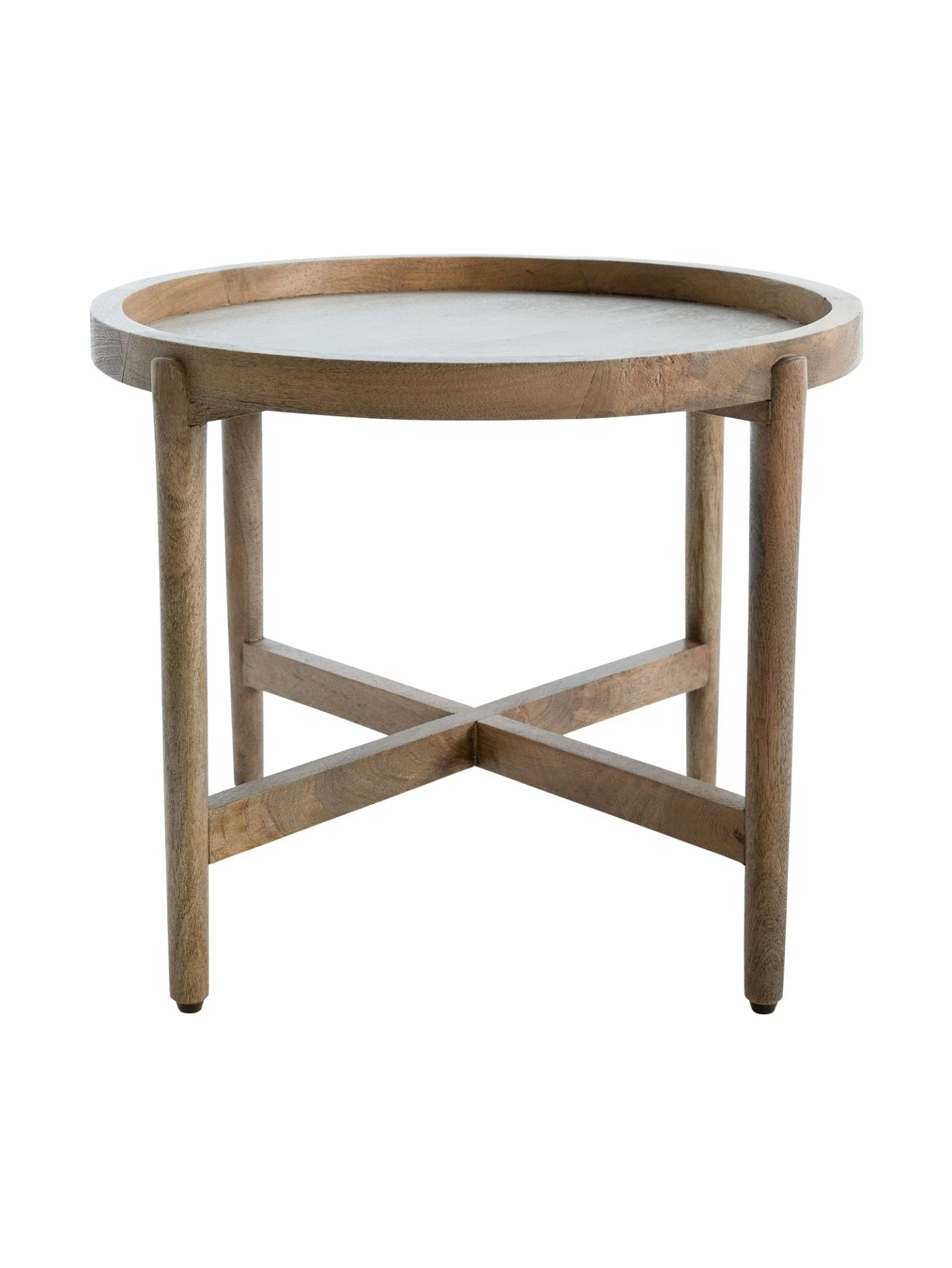 Contemporary Wood Armchair for Living Room