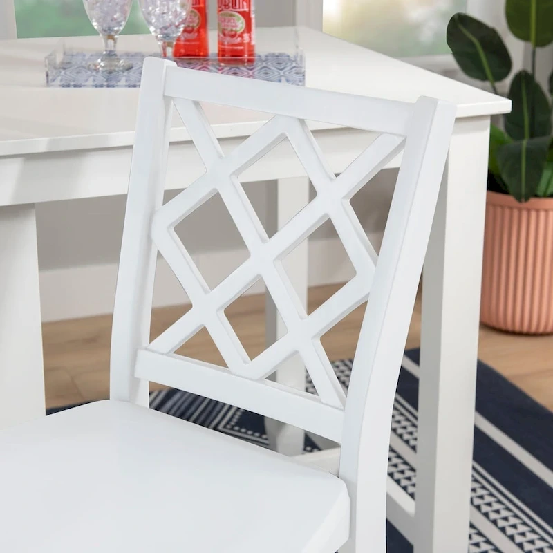 Catron Counter Height Solid Wood Dining Bar Stool