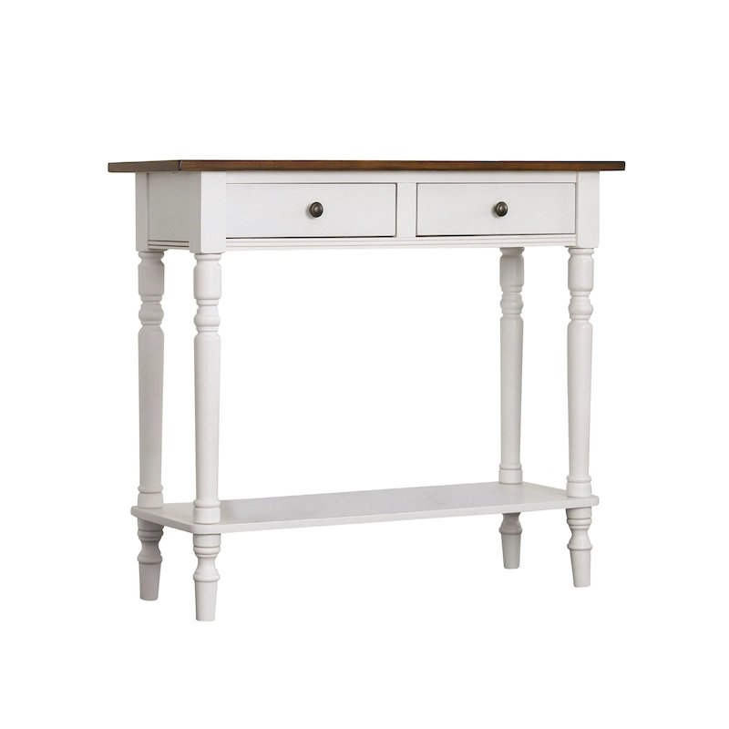 Jeln Traditional 38-inch Wood 1-Shelf Console Table by Furniture of America