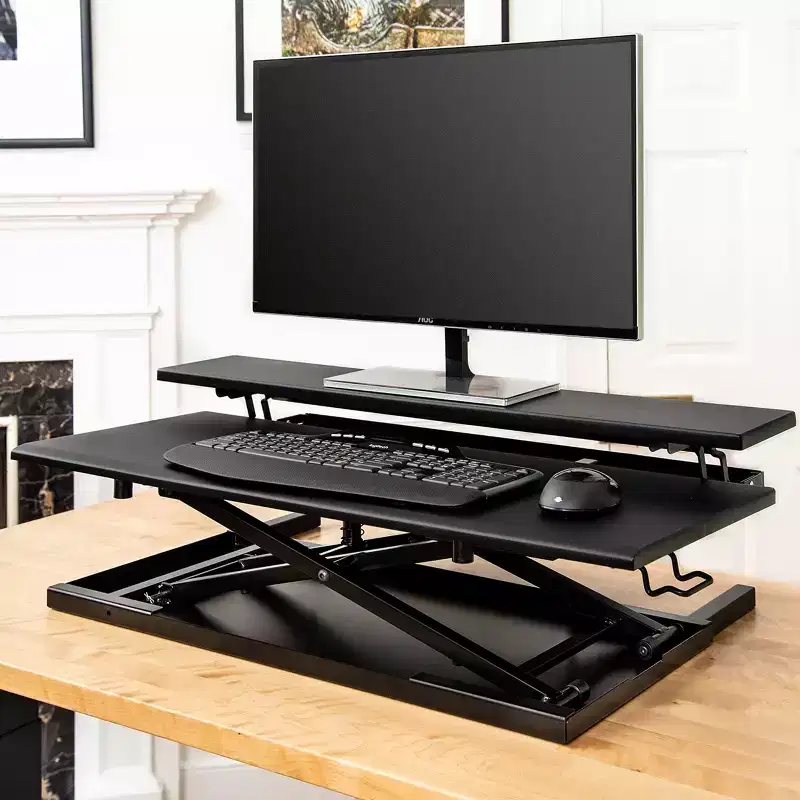Steel Adjustable Height Standing Desk Converter 32