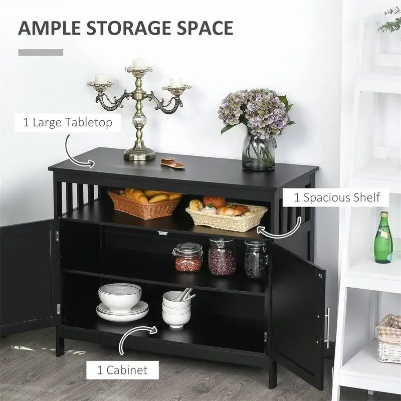 Sideboard Buffet Cabinet - 39.25D x 17W x 31.5H