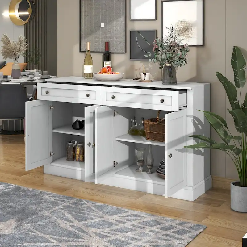 Buffet Cabinet with 2 Drawers