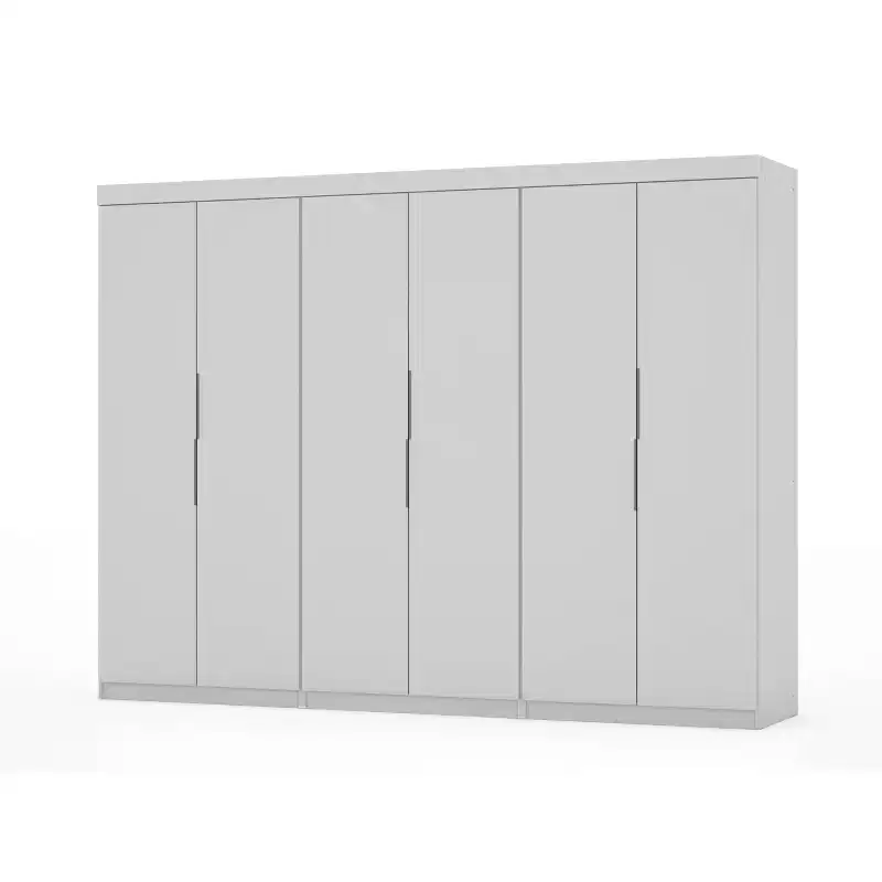 Set of 3 Mulberry 2.0 Wardrobe Closet - Manhattan Comfort