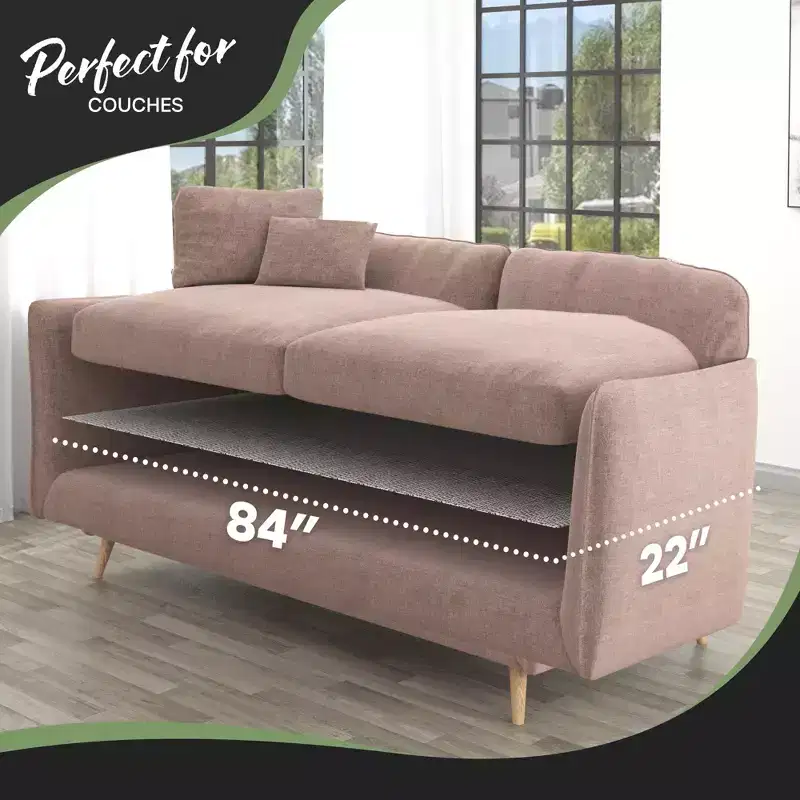 Non-Slip Couch Gripper Pad 84 x 22 White