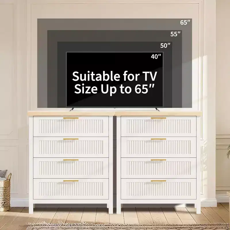 Bedroom chest of drawers with recessed design, featuring wardrobe storage cabinets and clothing storage compartments. Suitable for bedrooms