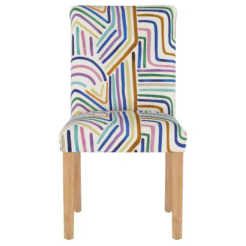Skyline Furniture Hendrix Dining Chair in Playful Patterns