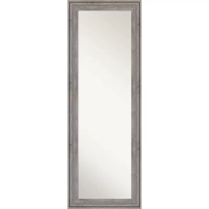 19 x 53 Regis Framed Full Length on the Door Mirror - Amanti Art