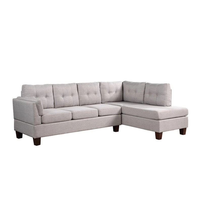 Dalia 97-inch Modern Sectional Sofa with Left Facing Chaise - 97W x 64.5D x 34H