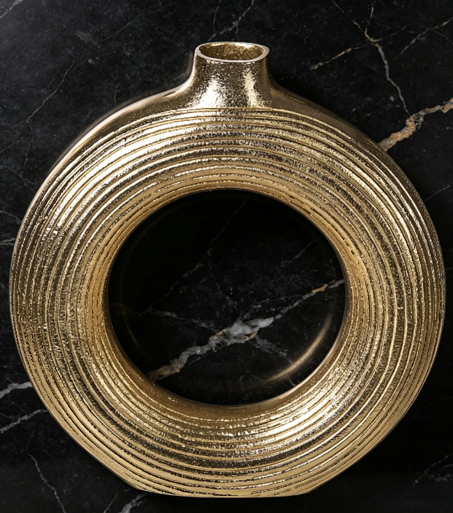 Vaso decorativo Metallo 40 cm Oro