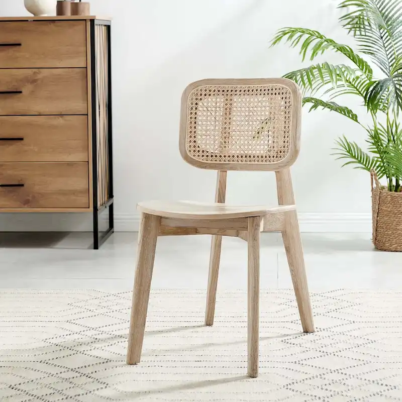 Wood Dining Side Chair Set of 2