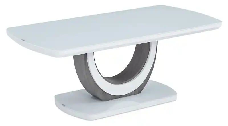 47.25 Modern Coffee Table - White and Grey