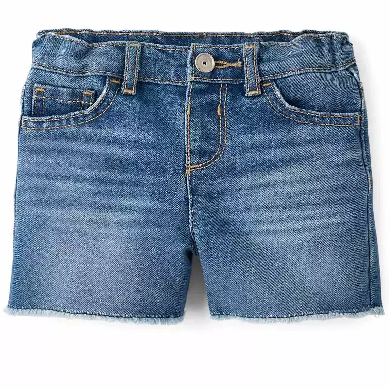 The Children's Place Baby Girls Midi Jean Shorts