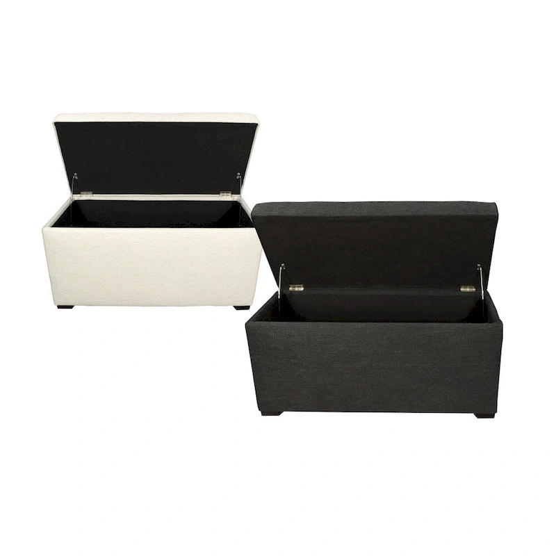 Angela 8 Button Tufted Belfast Storage Trunk - Bench