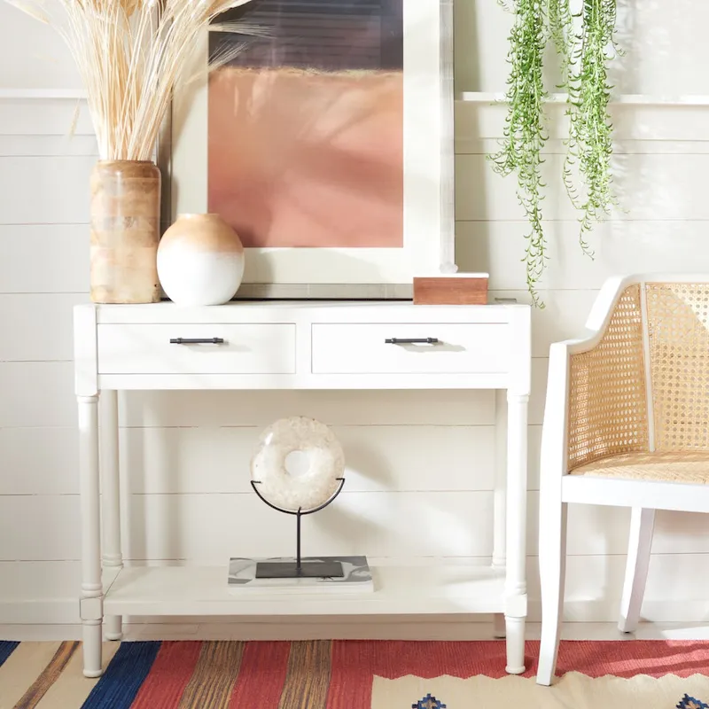 2-Drawer Console Table - 35.5 W x 13 L x 29.5 H