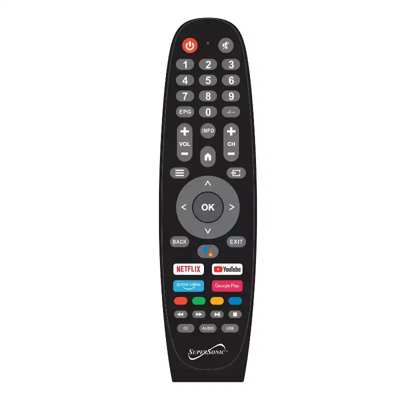 Supersonic 24-In. 1366 x 768 LED Smart Android HDTV, AC/DC Compatible, SC-2450GTV in Black