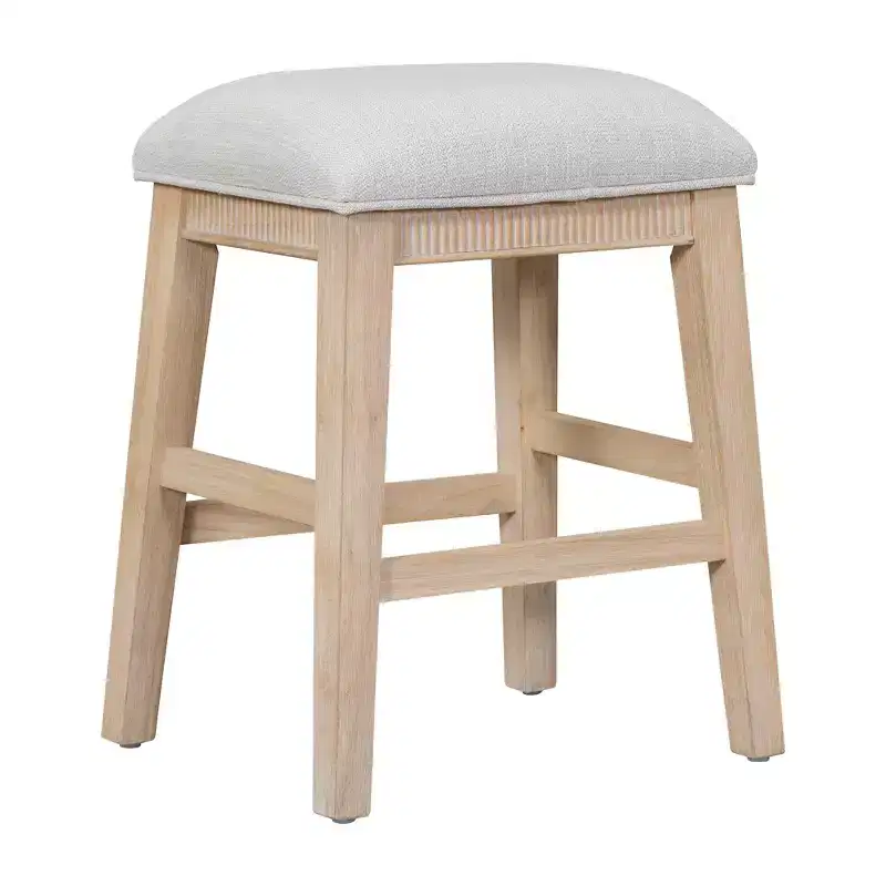 Whisen 4-Piece Dining Bar Table Set with 3 Upholstered Stools and 3 Drawers
