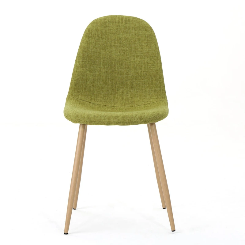 Raina Mid-century Upholstered Dining Chairs (Set of 2) by Christopher Knight Home