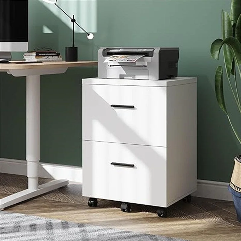 2 Drawer File Cabinet - 15.7D x 18.1W x 25.6H