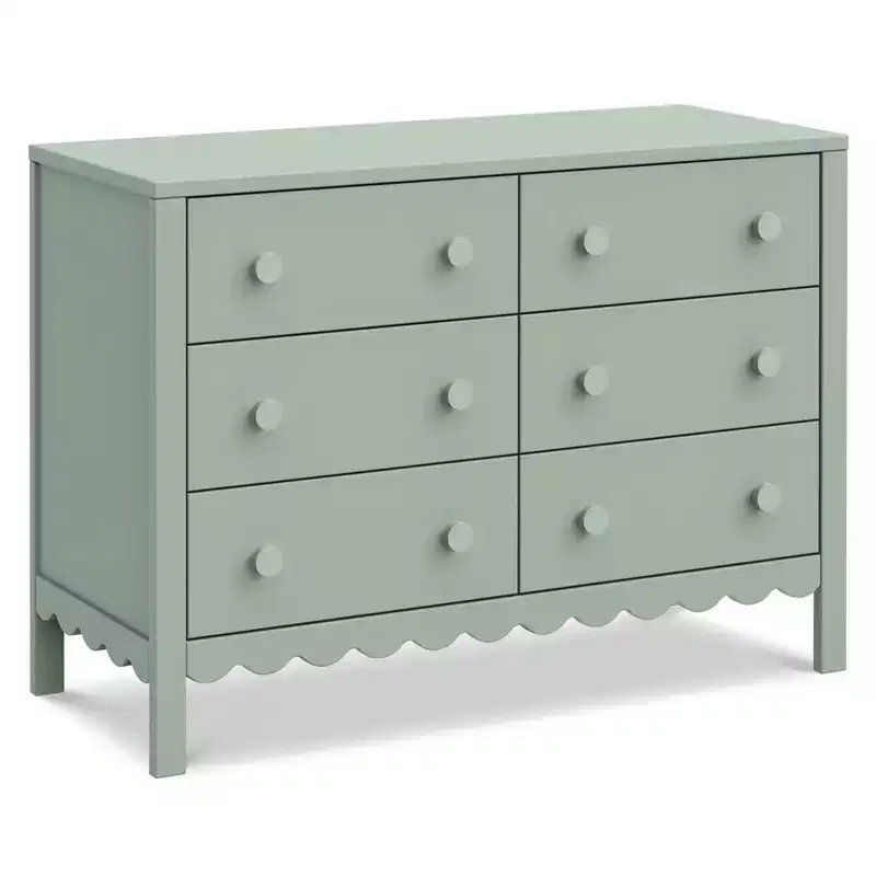 Scallop 6-Drawer Dresser