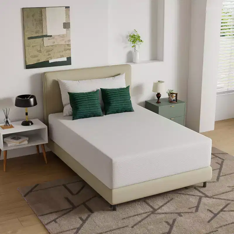 FDW 14 inch Mattress Gel Memory Foam Mattress for Cool Sleep & Pressure Relief/CertiPUR-US Certified/Bed-in-a-Box/Pressure Relieving