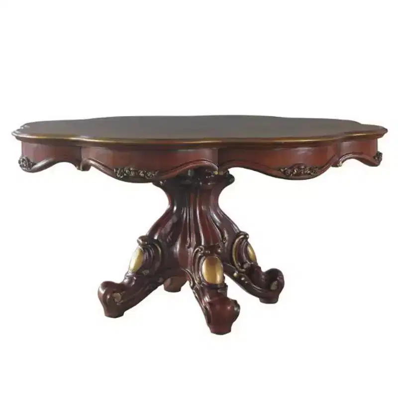 Acme Furniture Picardy Dining Table Honey Oak Finish