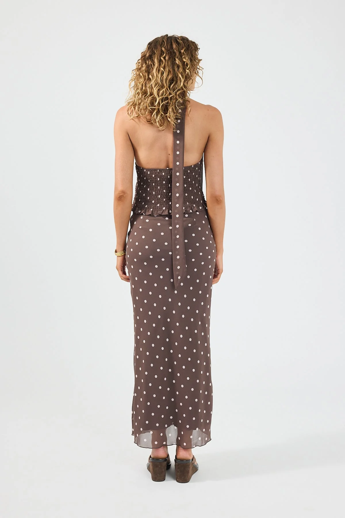 Maxi Skirt Brown