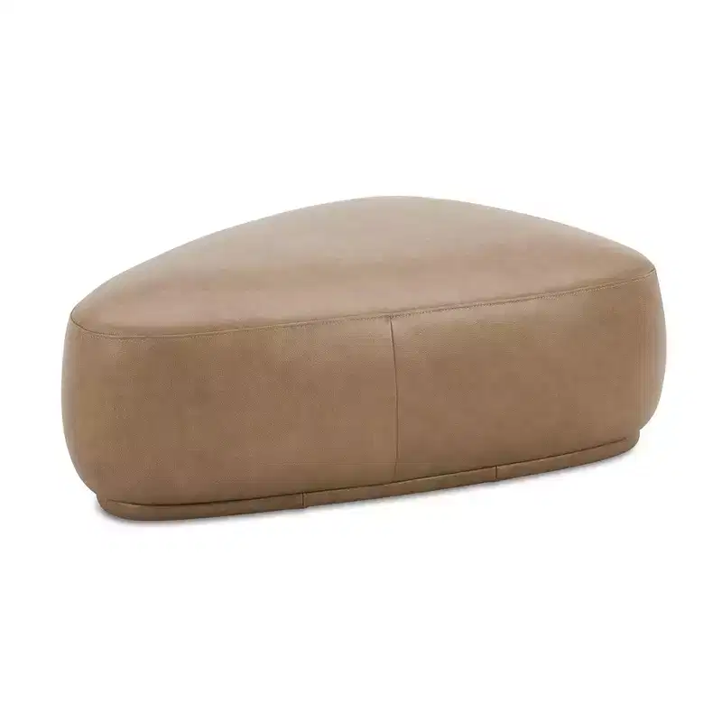 Jennifer Taylor Home Pebble 44 inch Rounded Triangle Cocktail Ottoman