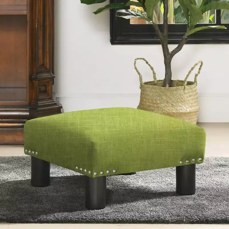 Jennifer Taylor Home Jules 16 Square Accent Footstool Ottoman