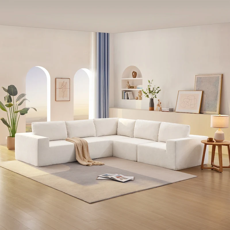 Modular L Shaped Sectional Sofa