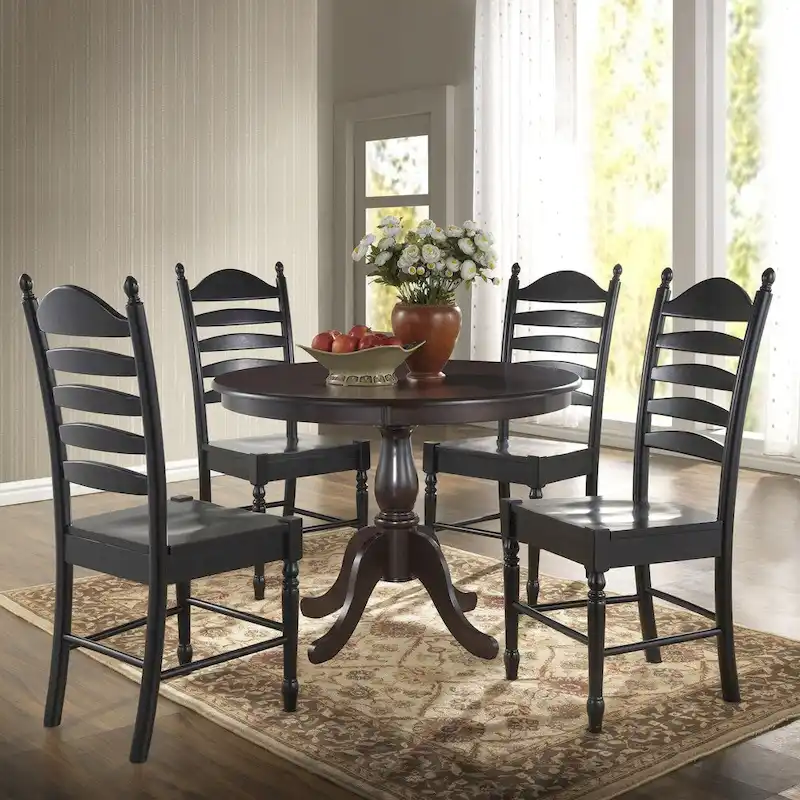Copper Grove Parnasuss Round Pedestal Dining Table