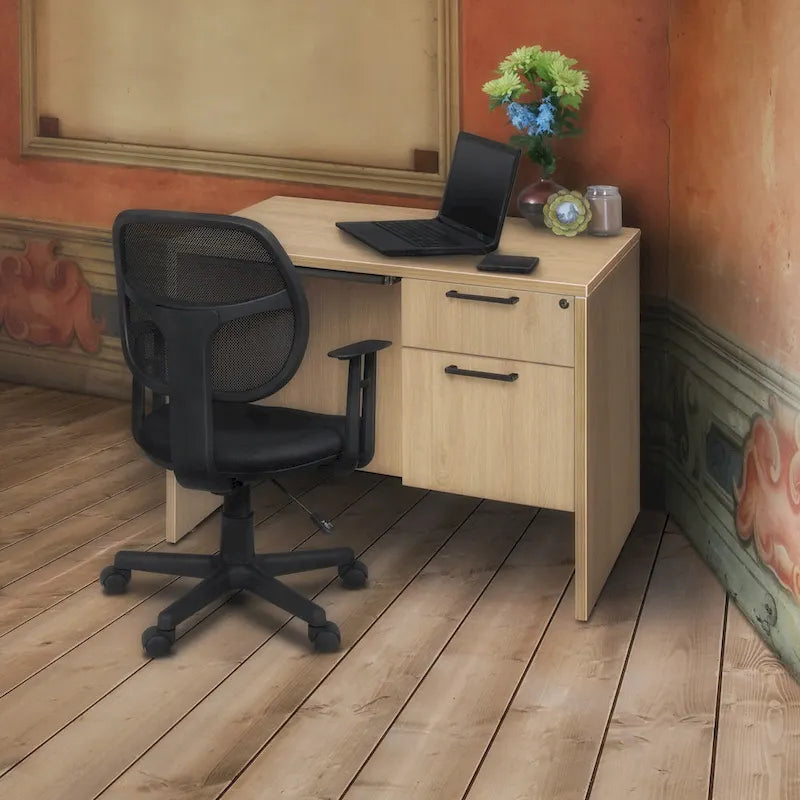 42 In Single Pedestal Desk