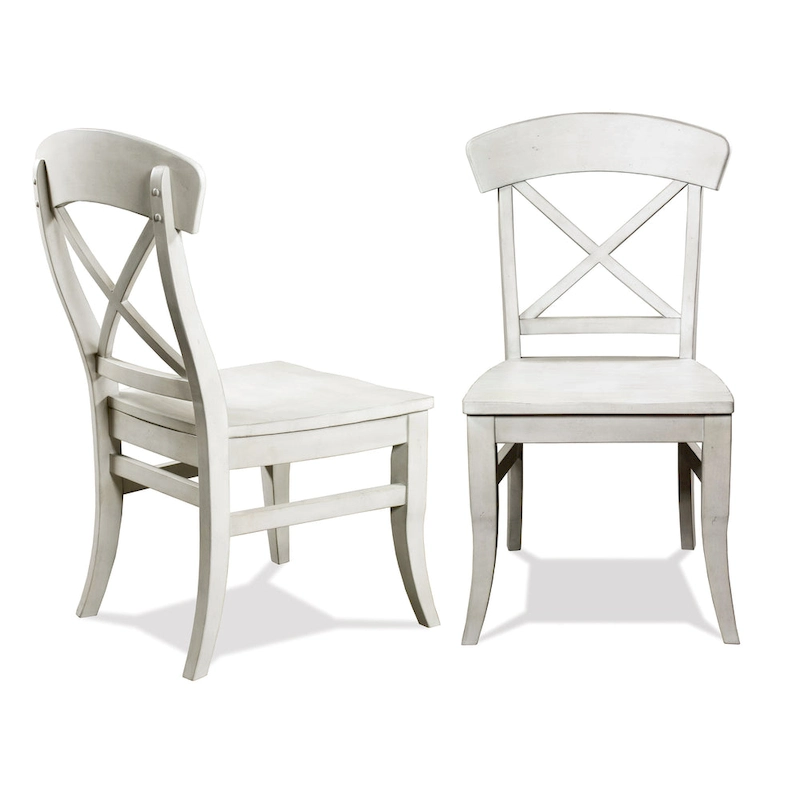 Roundhill Furniture Harola 7-Piece Dining Set, Round Pedestal Dining Table with 18 Leaf, 6 Side Chairs