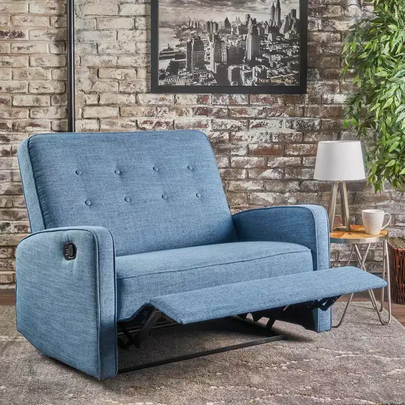 Merax Sleek 47 Manual Standard Recliner with Comfortable Tufted Design