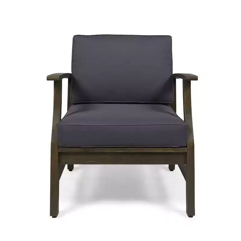 Christopher Knight Home Perla Outdoor Club Chair Acacia Wood