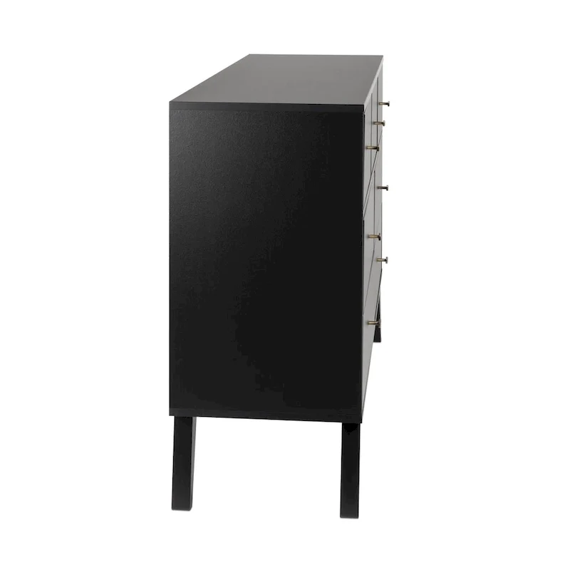 Prepac Milo Mid-Century Modern 7-Drawer Dresser