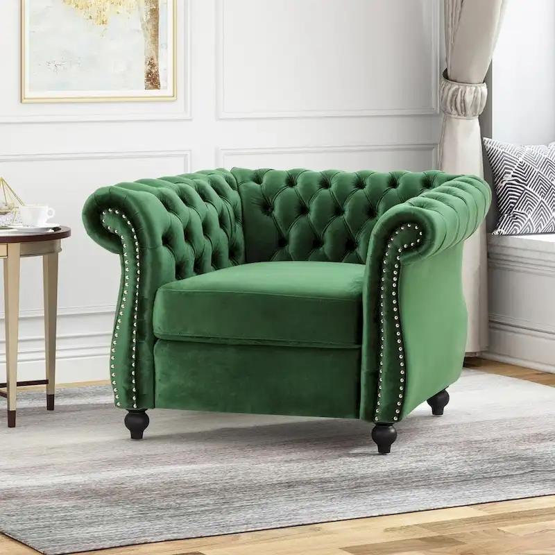 Westminster Chesterfield Club Chair by Christopher Knight Home