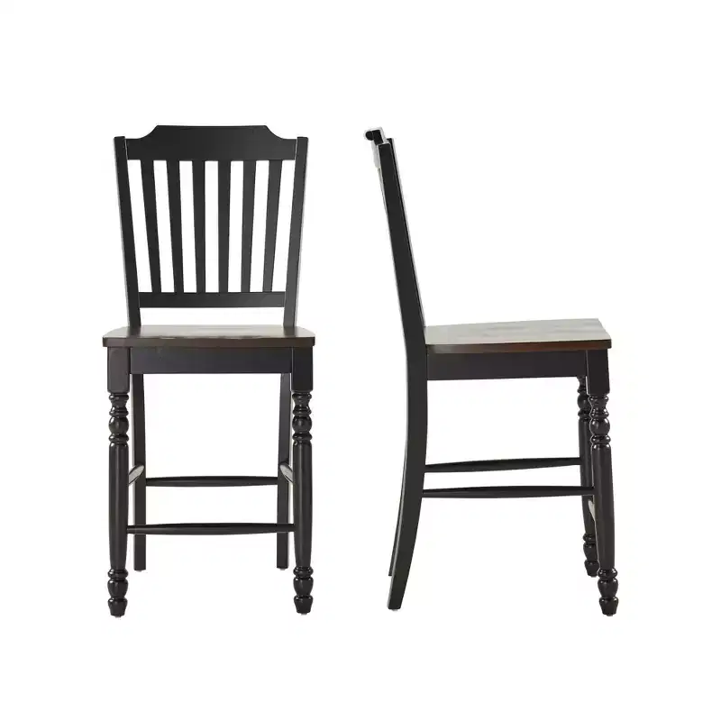 Countryside Two-Tone Counter Stools - Set of 2 - iNSPIRE Q