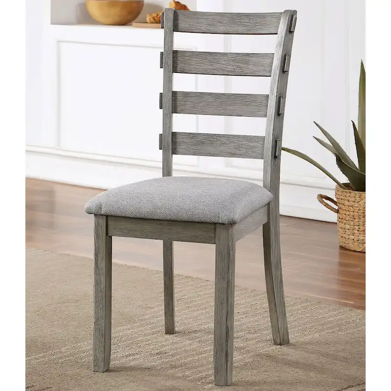 Farmhouse Gray Dining Chairs