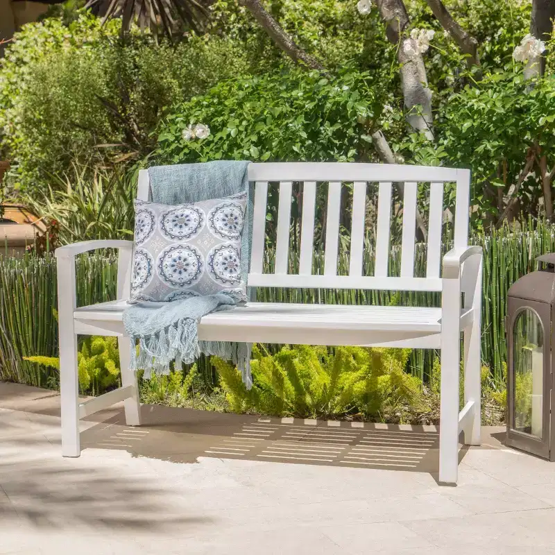 Loja Acacia Wood Bench - Christopher Knight Home