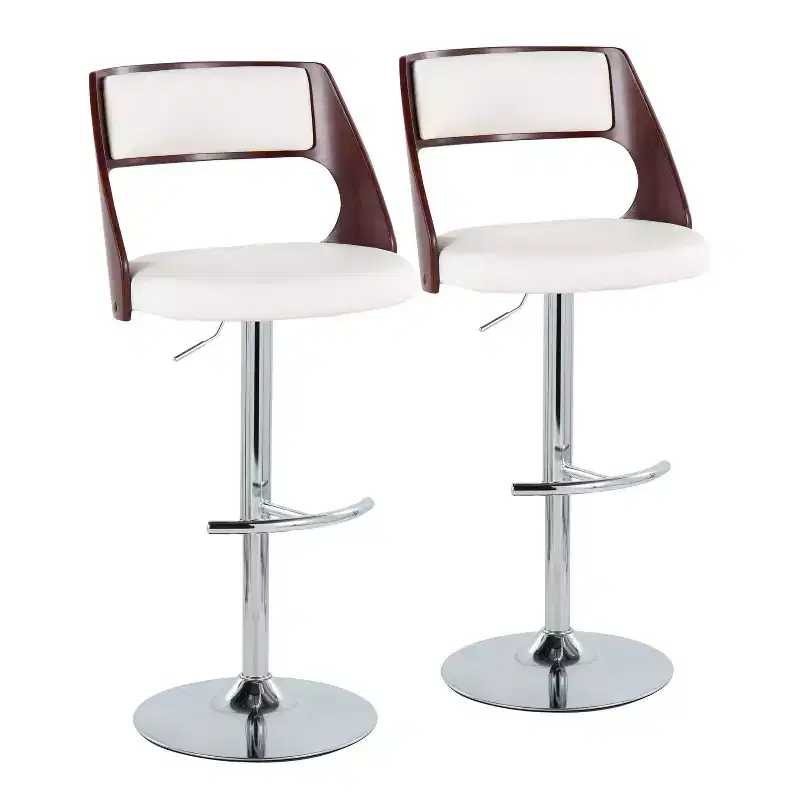 Set of 2 Cecina Adjustable Barstools - LumiSource
