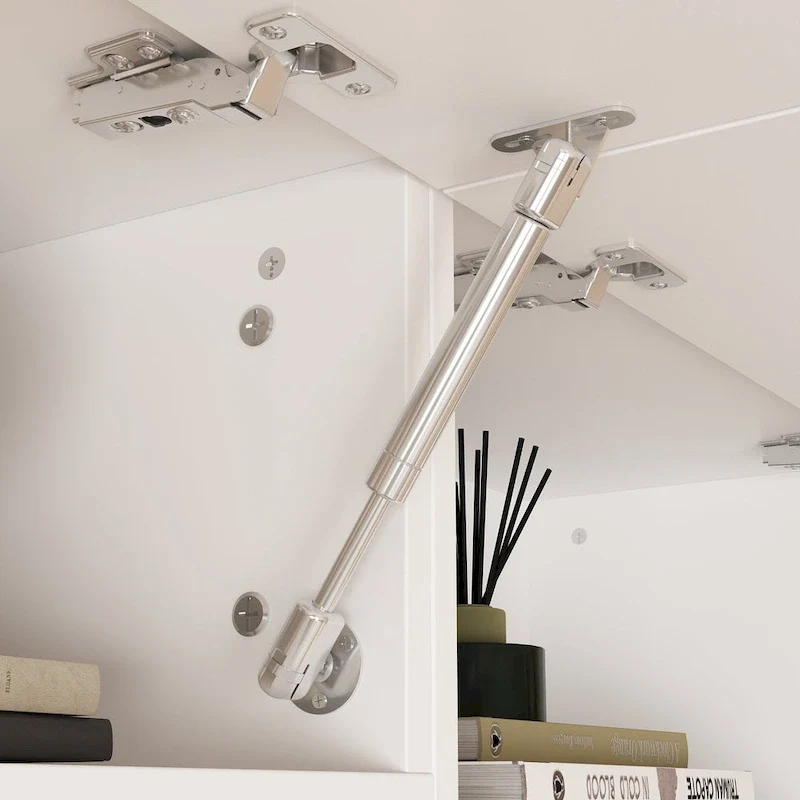 Versatile Wall Unit TV Stand LED Lighting - Accommodates TVs up to 75