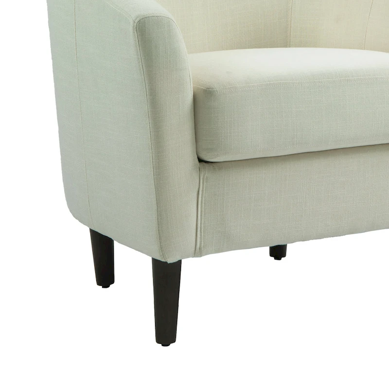 Modern Barrel Accent Chairs Cozy Armchair Club Chair